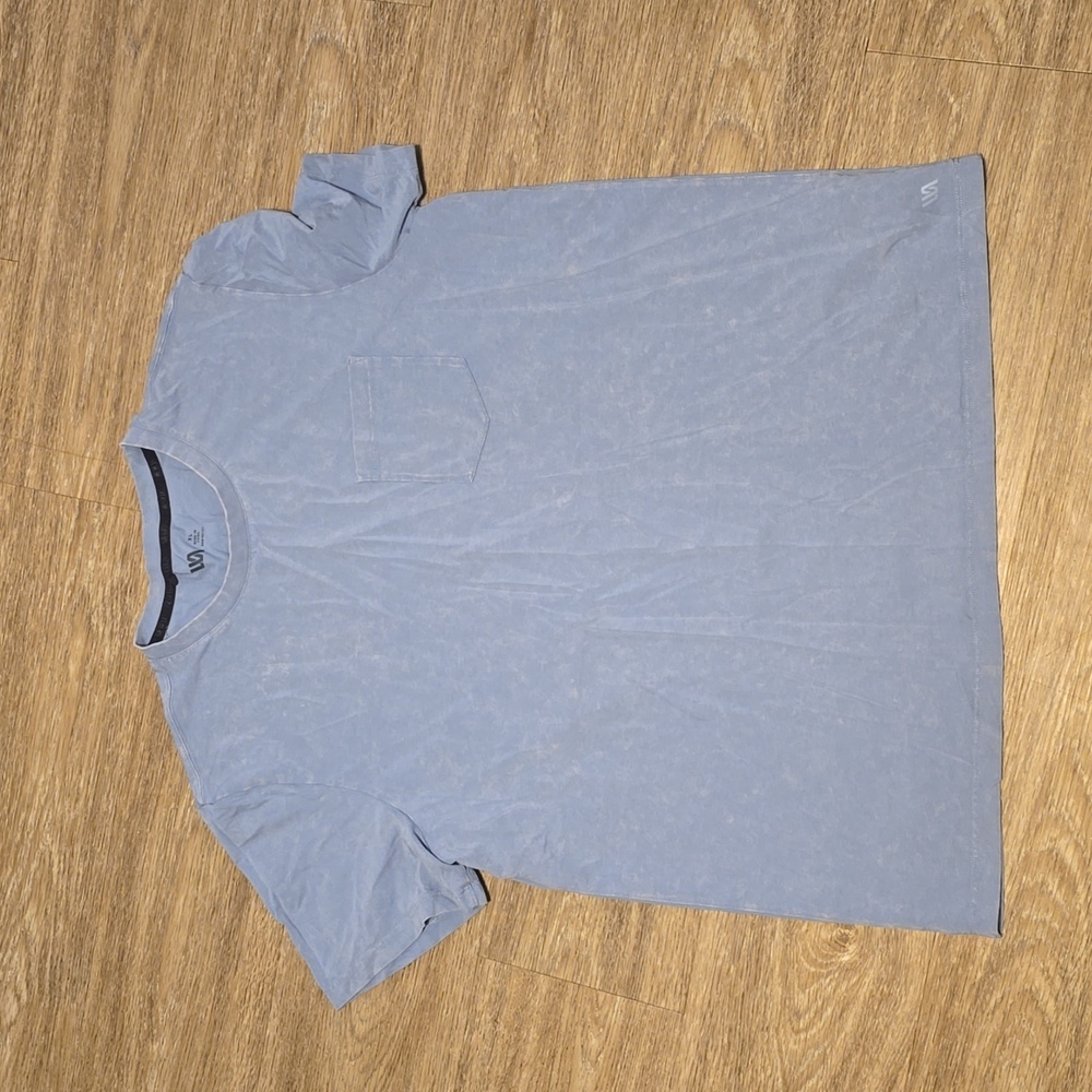 Mens XL Acid Wash VRST Essential Pocket Tee